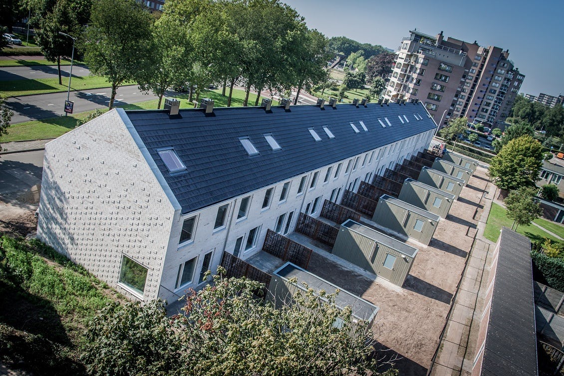 Nieuwe eengezinswoningen Aireywijk. Foto: Heijmans