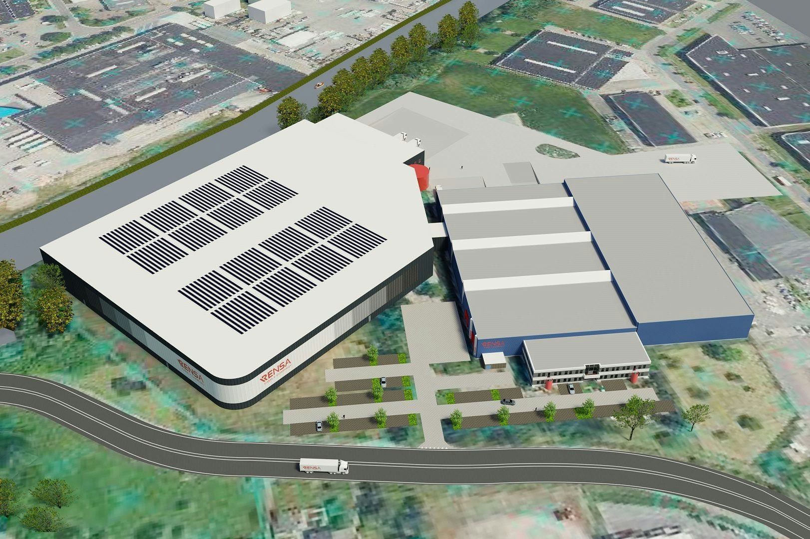 Nieuw distributiecentrum voor Rensa Family in Doetinchem.