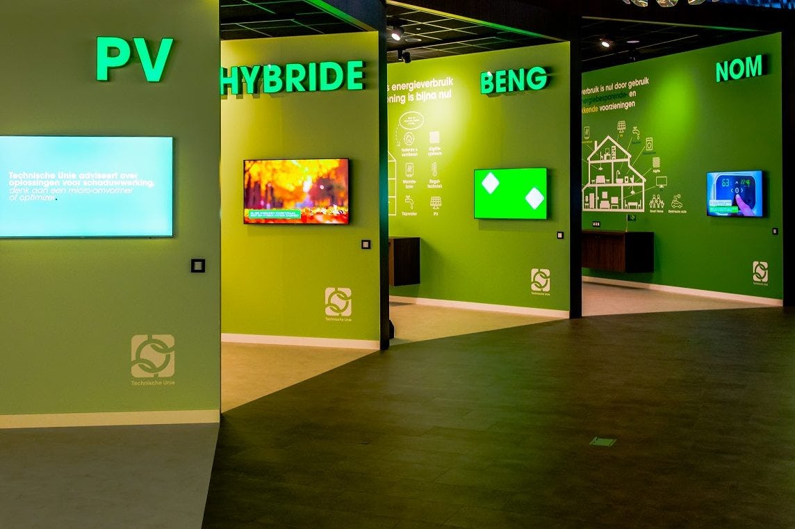 Het Inspiratiecentrum Duurzaamheid van de Technische Unie in Zwolle