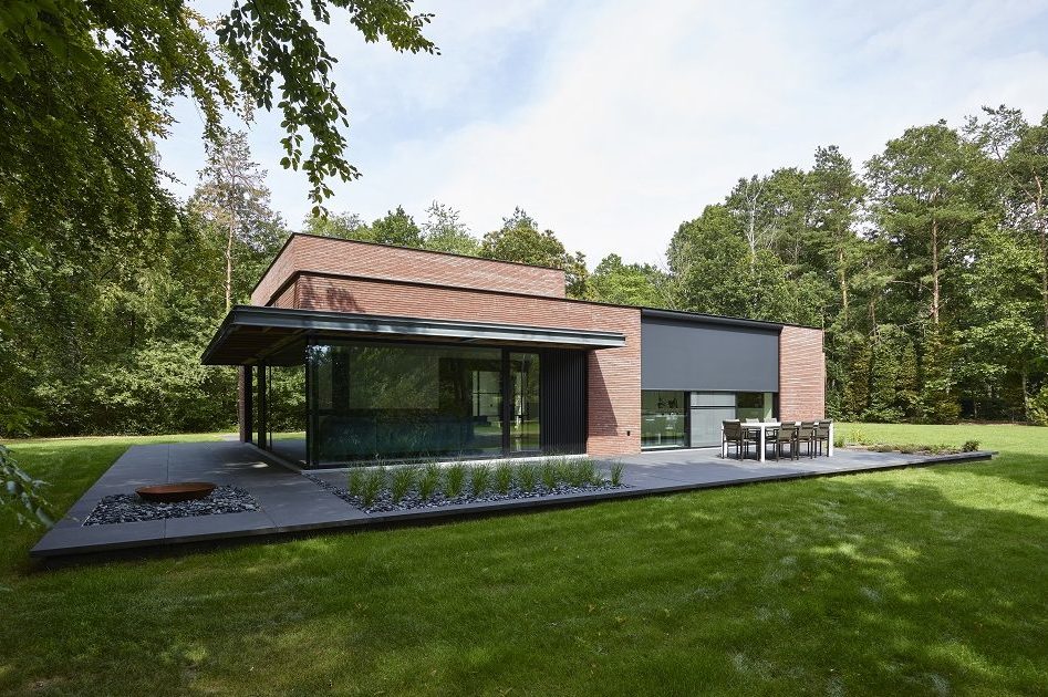 Ventilatiesysteem perfect geïntegreerd in strakke villa