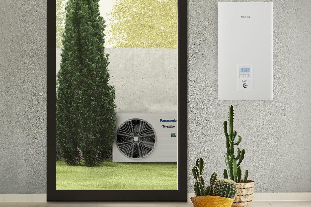 Warmtepomp voor verwarmen en koelen Panasonic