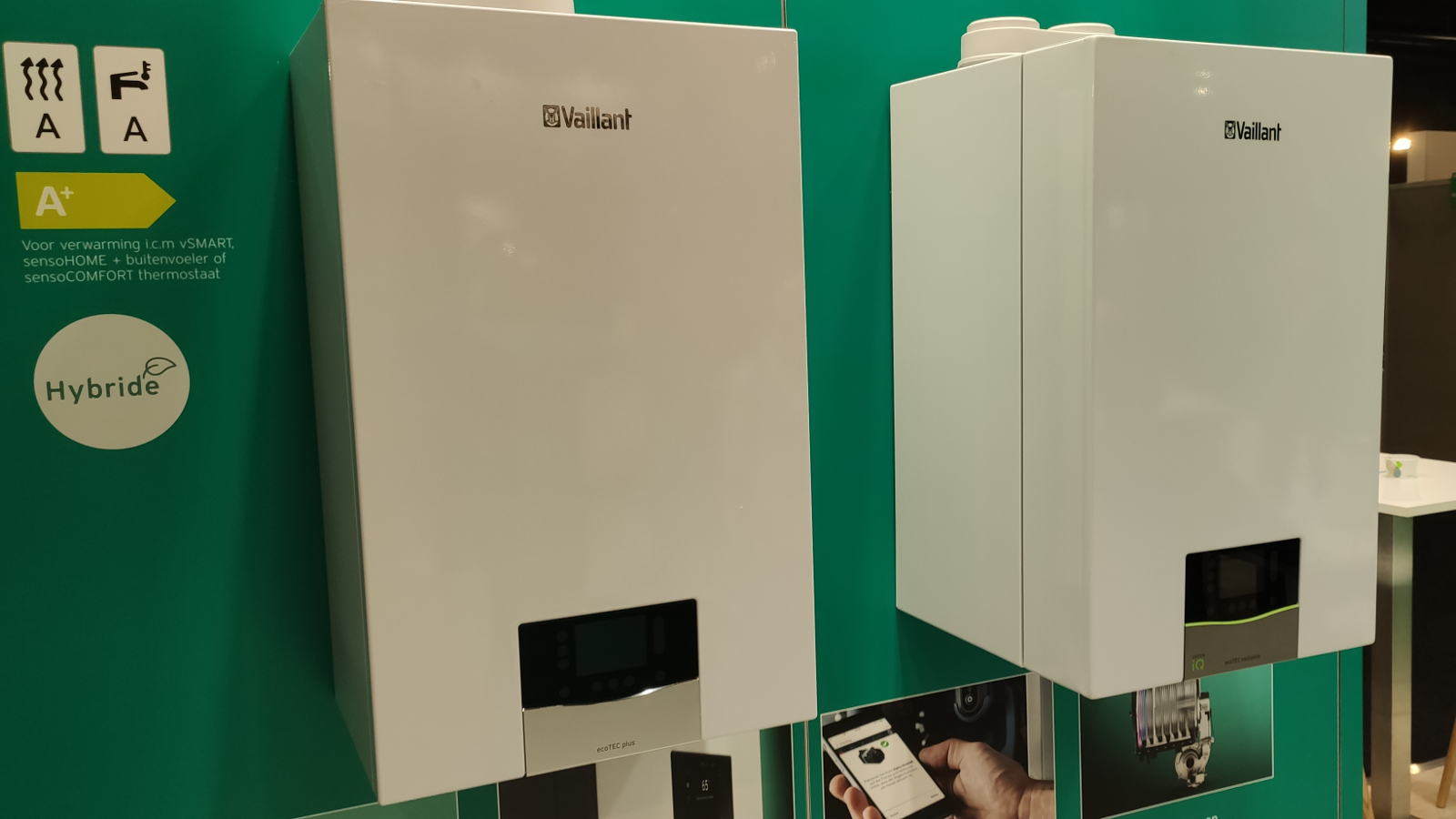 Vaillant toonde de nieuwe hr-ketels voor het eerst op de installatievakbeurs in Hardenberg