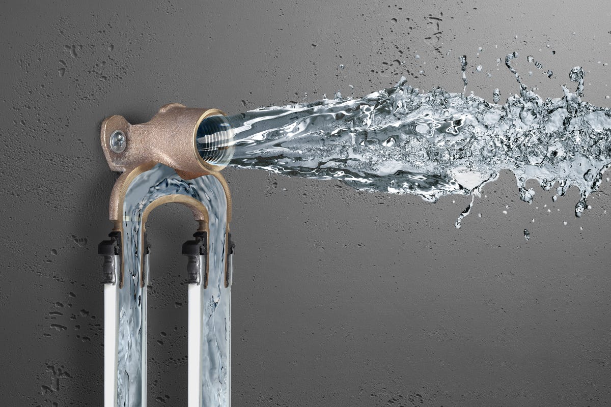 Viega Smartpress muurplaat doorsnede