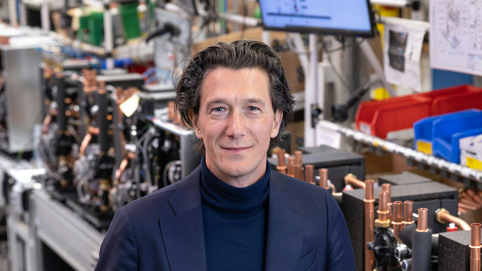 Peter van Gameren, directeur bij Itho Daalderop en bestuurslid van de Vereniging Warmtepompen (foto ©NFP)