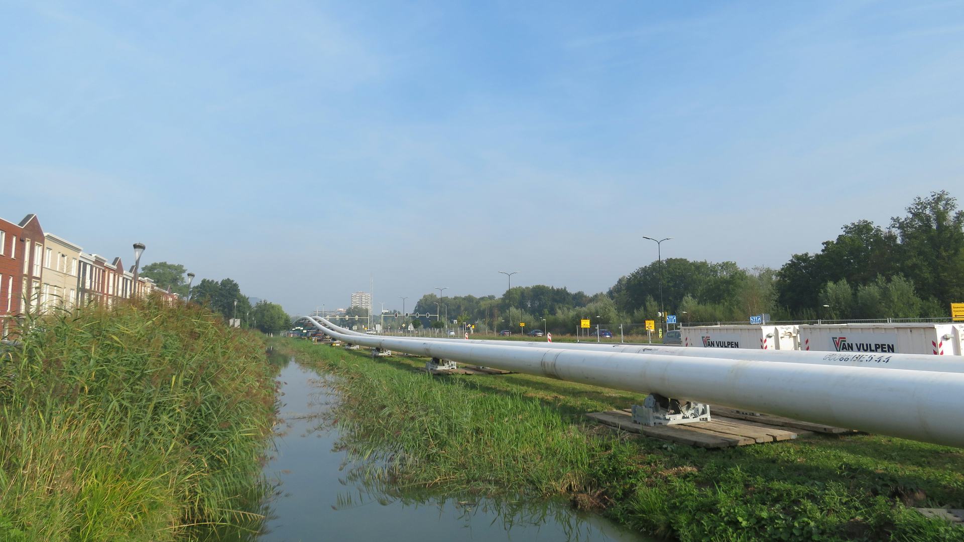 Aanleg WarmteLinq warmtenet tussen Delft en Rijswijk - foto Margo van Voskuilen