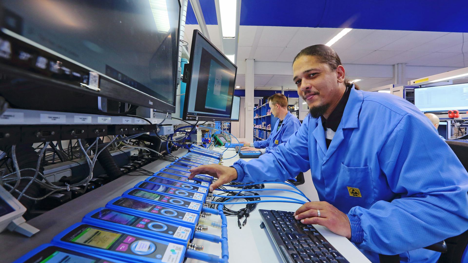 Kalibratie laboratorium Euro-Index, rookgasanalyse - beeld: Euro-Index