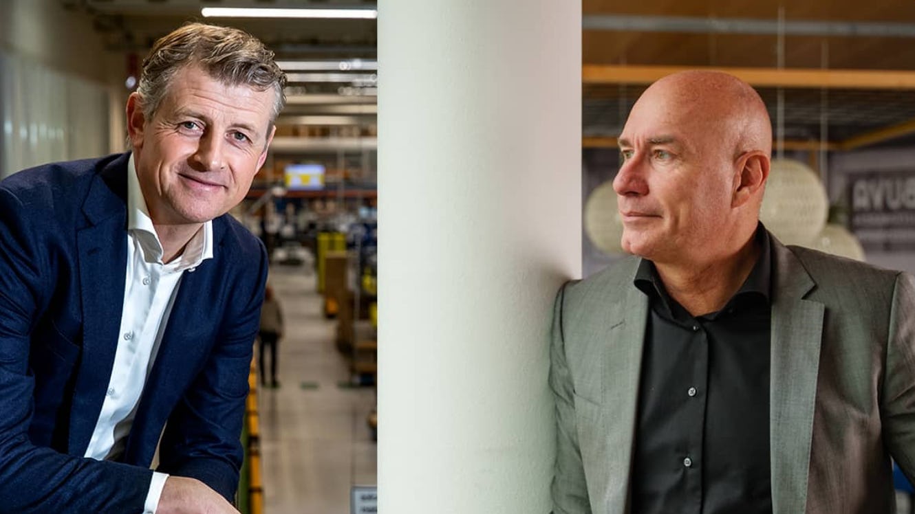 Jasper Serlie, segmentmanager nieuwbouw bij Remeha, en Marius van Zanten, verkoopleider acquisitie bij BUVA