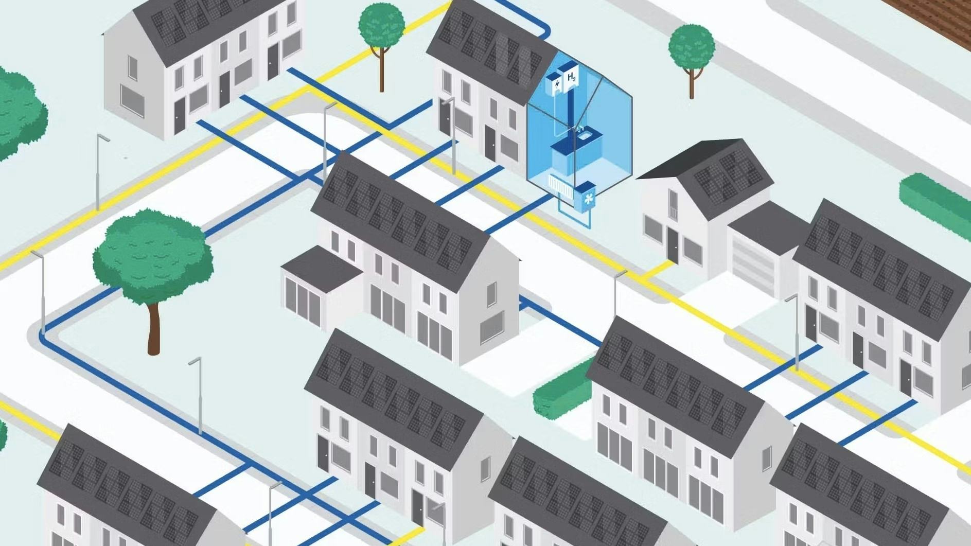 Groen licht voor waterstof in woningen Wagenborgen
