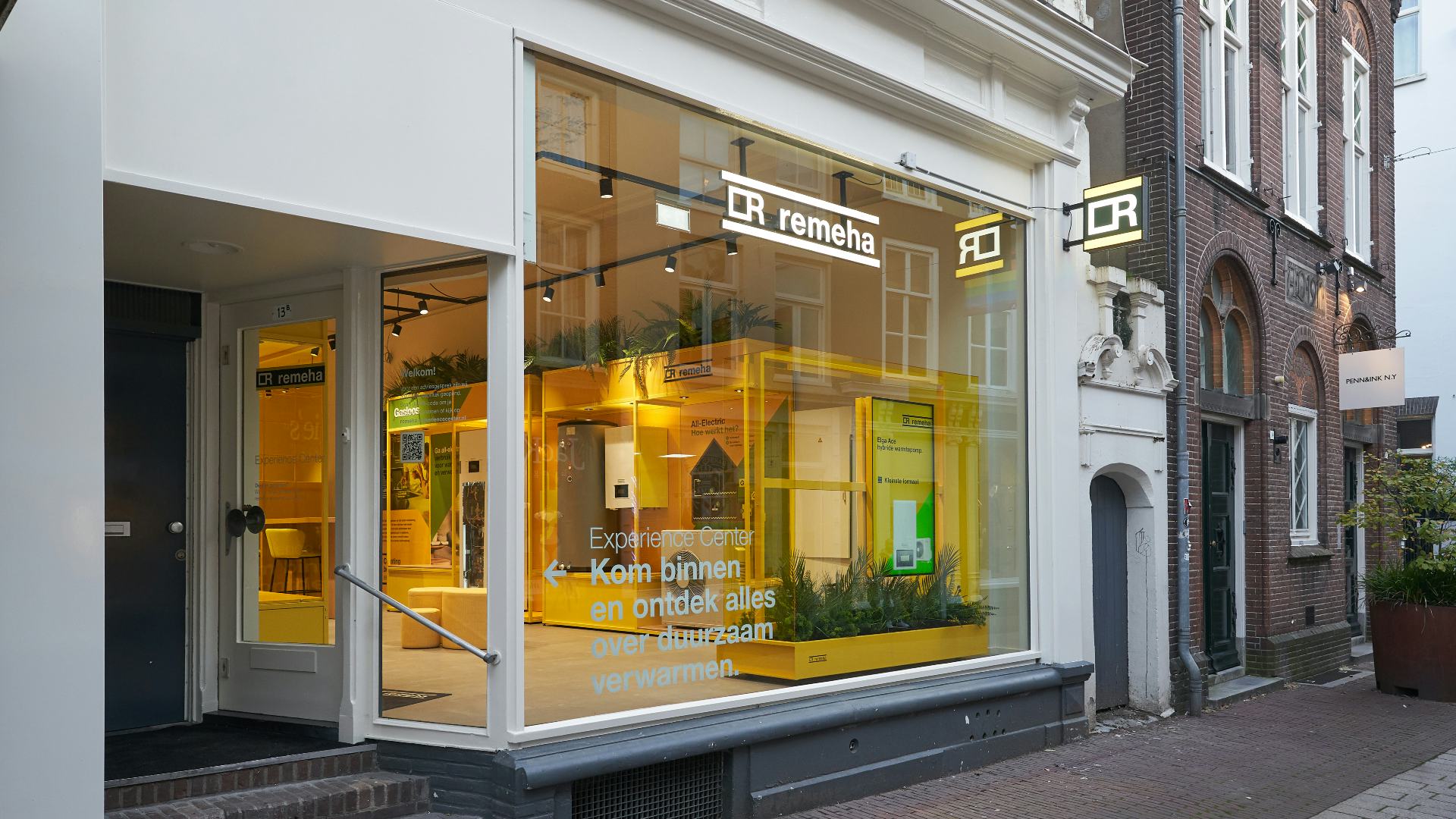 Warmtepompadvies in winkelstraat