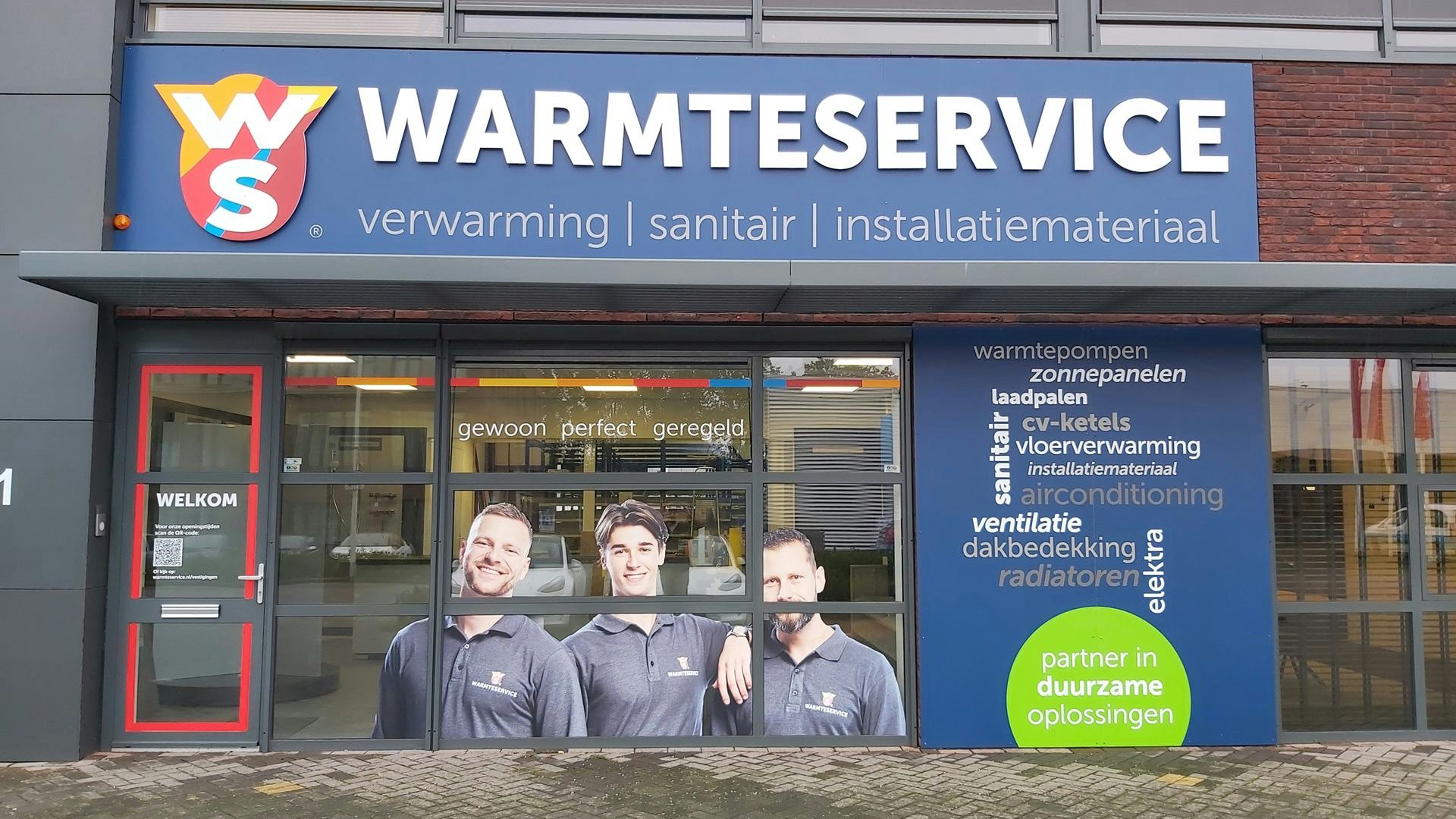 Nieuwe vestiging Warmteservice
