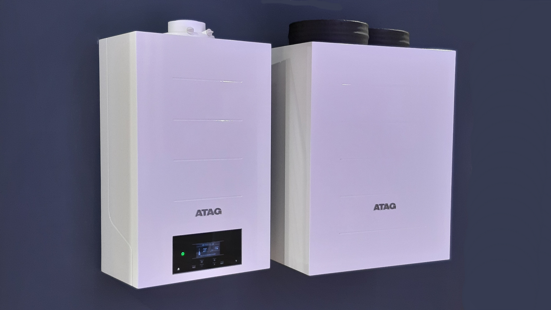 ATAG Interion warmtepomp en iQ cv-ketel demo-modellen op de VSK