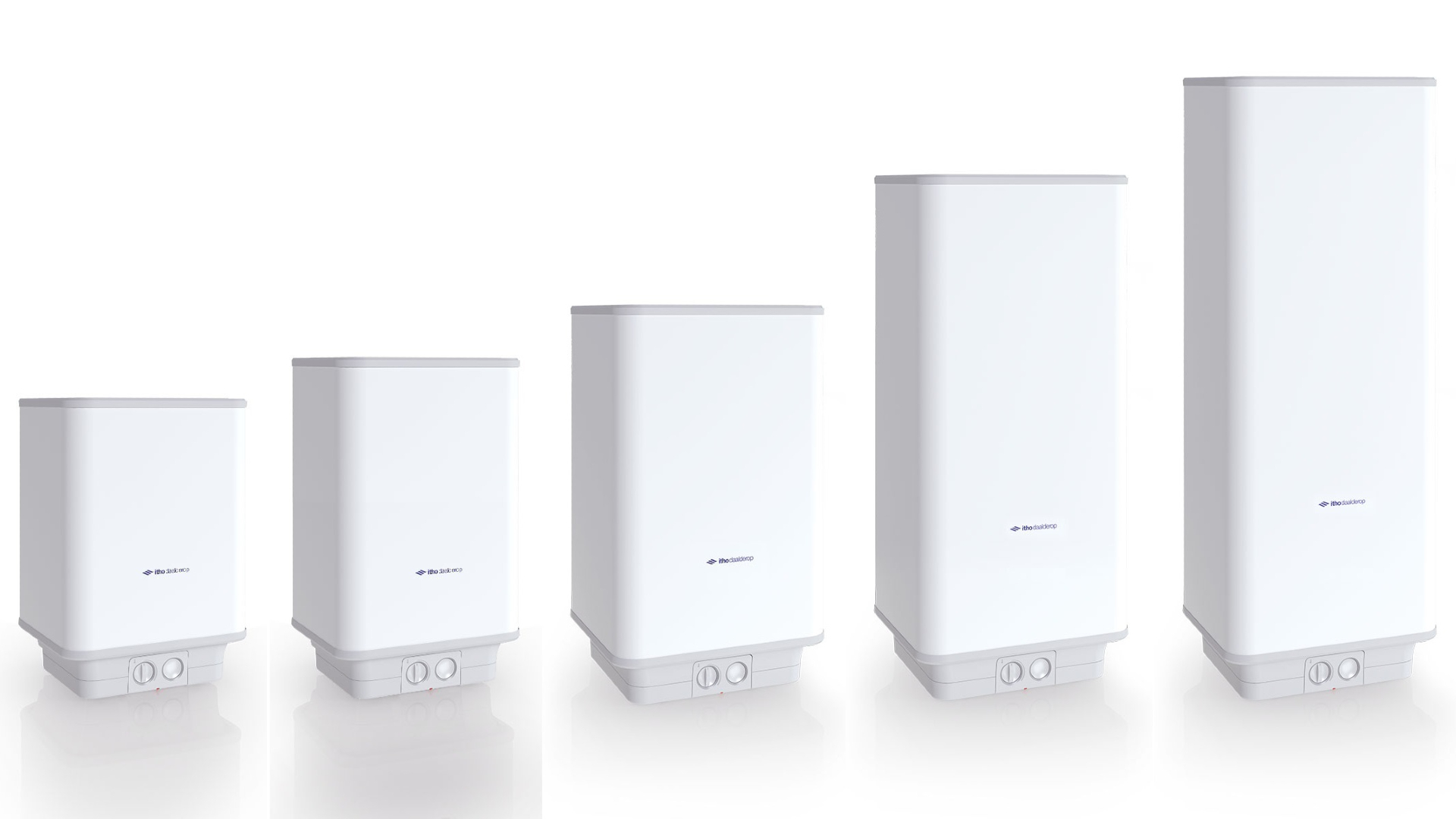 Vernieuwde elektrische boilers Itho Daalderop: van 30 tot 150 liter