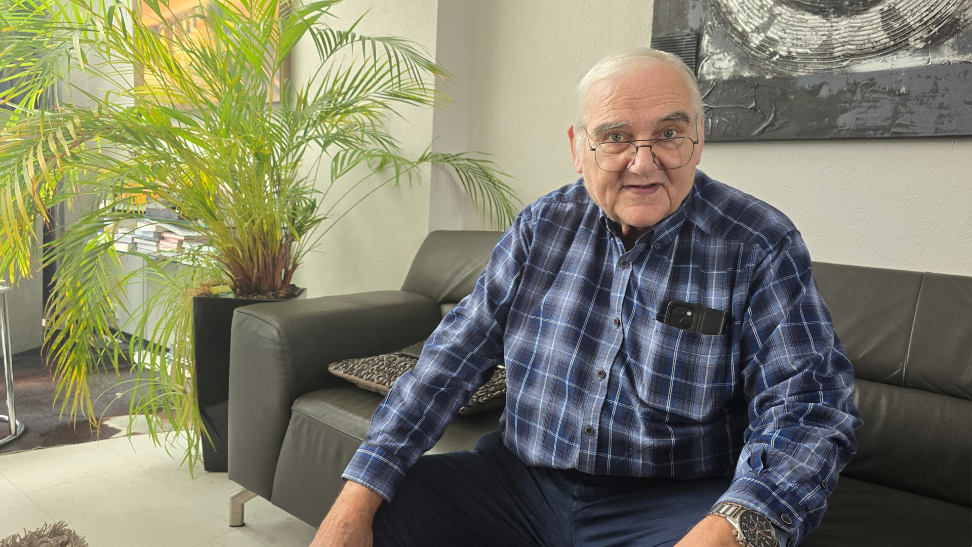 Fred de Lede, auteur Klimaatbeheersing - foto: Elske Koopman