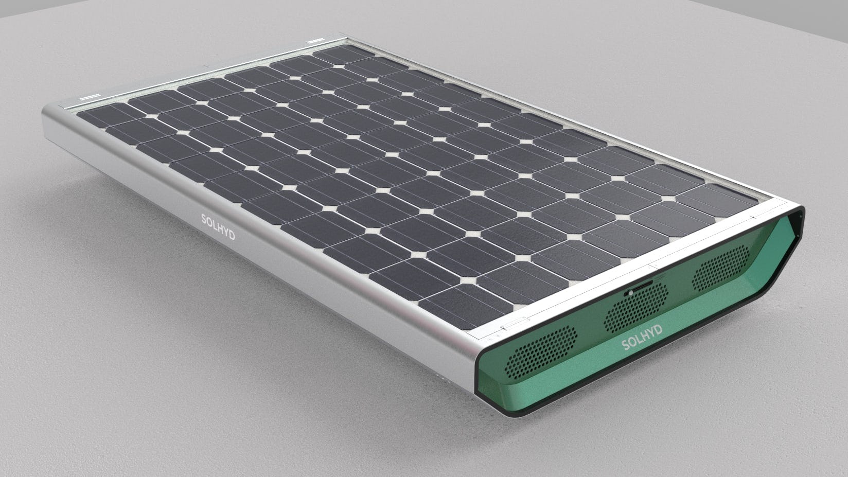 Solhyd waterstofpaneel - afbeelding: Solhyd