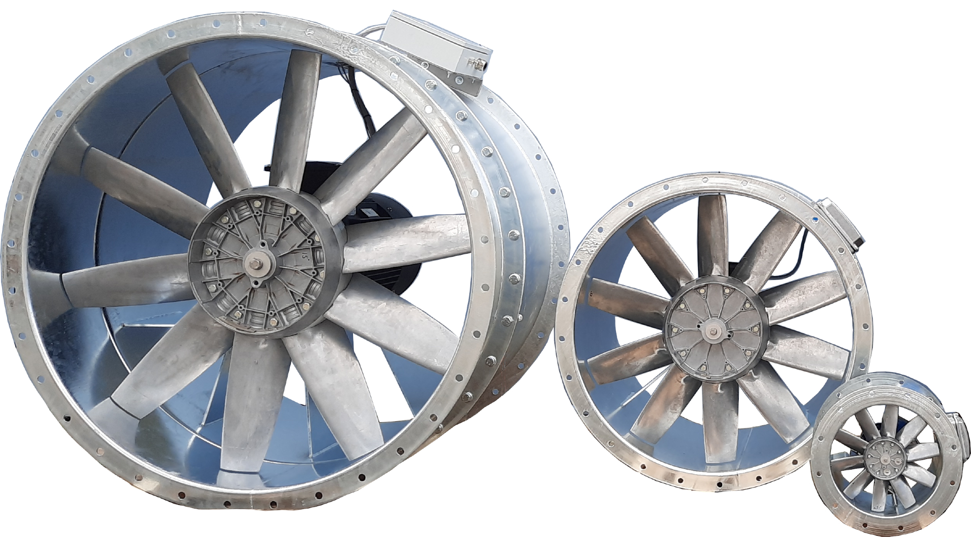 Auerhaan AXM axiaal ventilatoren