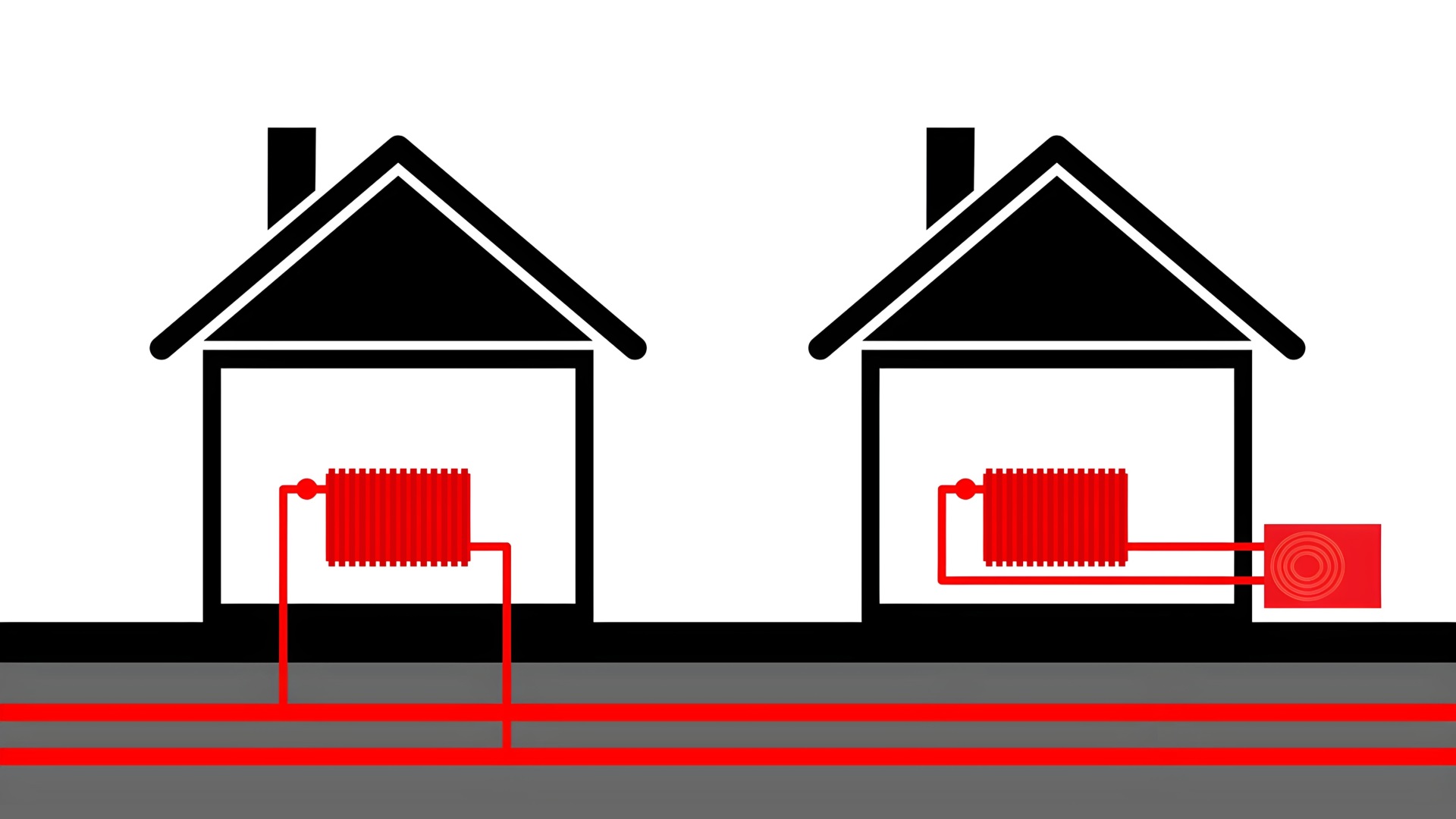 Warmtenet versus warmtepomp, afbeelding gebaseerd op beeld van anthonycz/Shutterstock