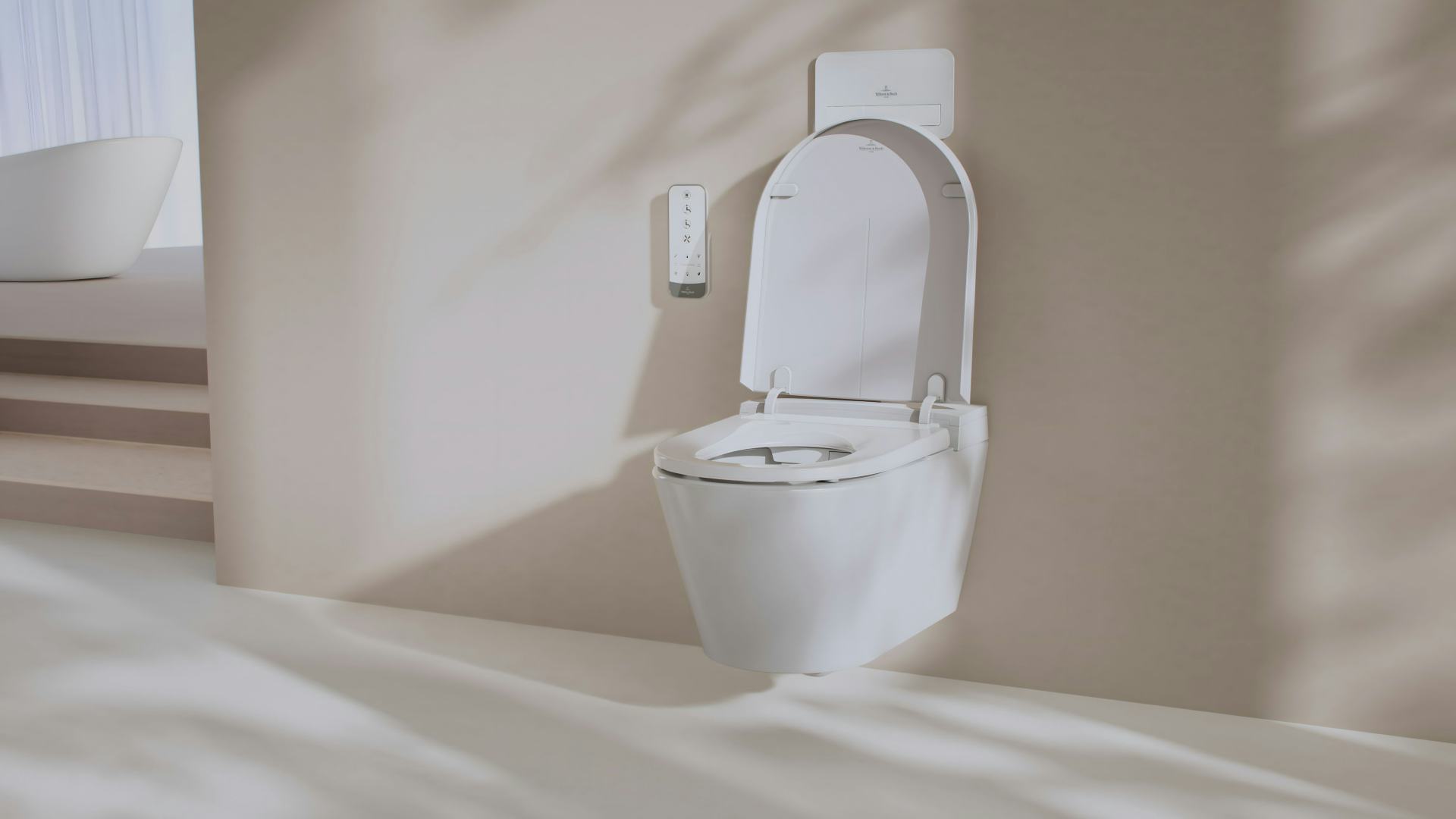 Nieuwe douche-wc's van Villeroy & Boch: de Tivo