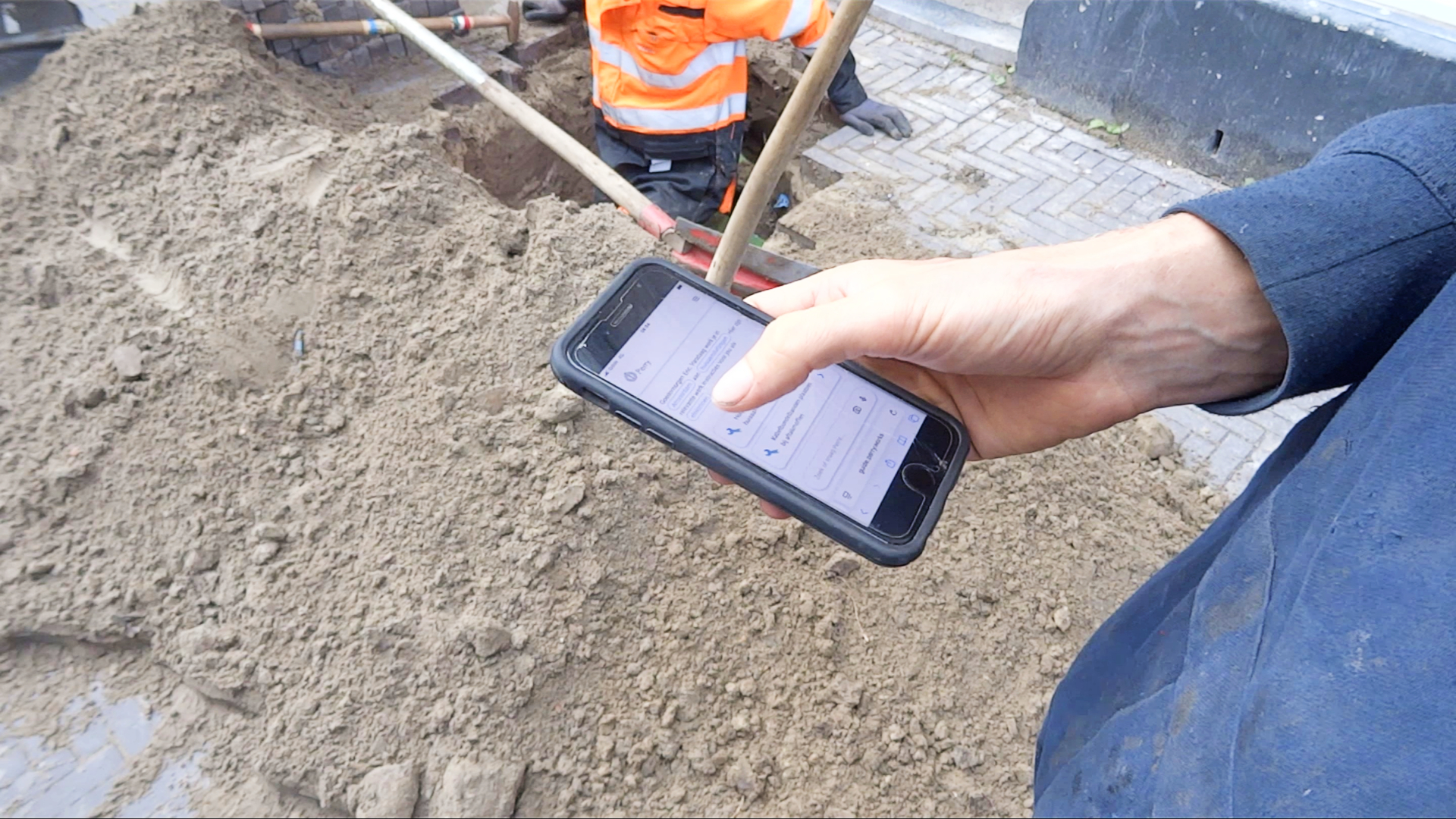 Werkinstructies in een app, gemaakt met behulp van AI - beeld: Perry