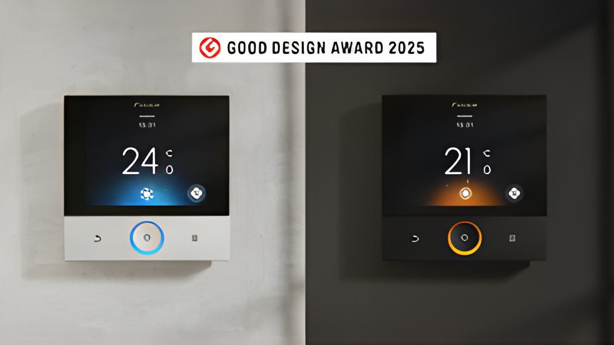 Madoka Plus controller voor commerciële ruimten van Daikin. Beeld: Daikin Europe