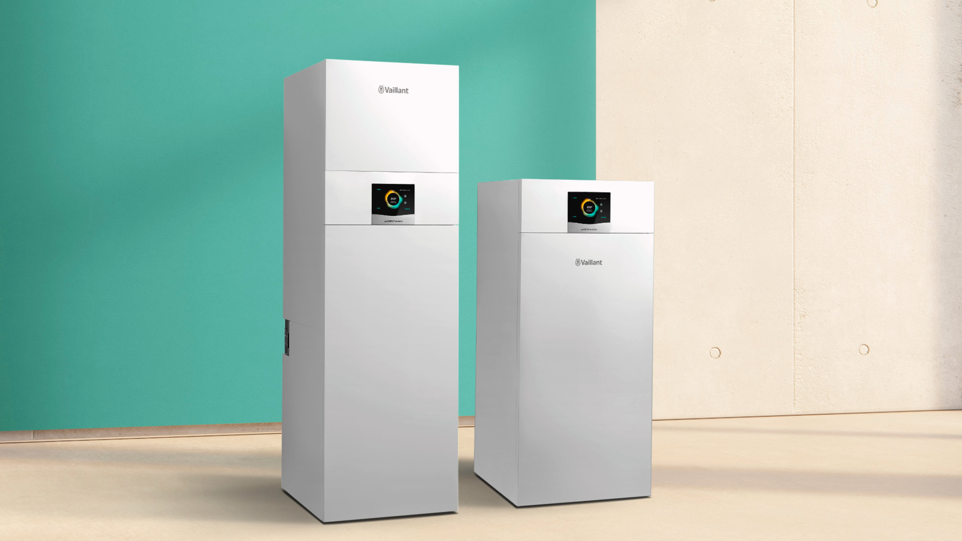 Vaillant geoCOMPACT engeoTHERM exclusive R290 bodemwarmtepompen - beeld: Vaillant