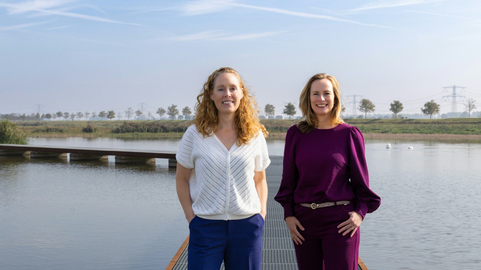 Sascha Murk en Inge Sijpkens, auteurs van 'Bouwen aan cultuur bij verandering'. Foto: Nicole de Wijs