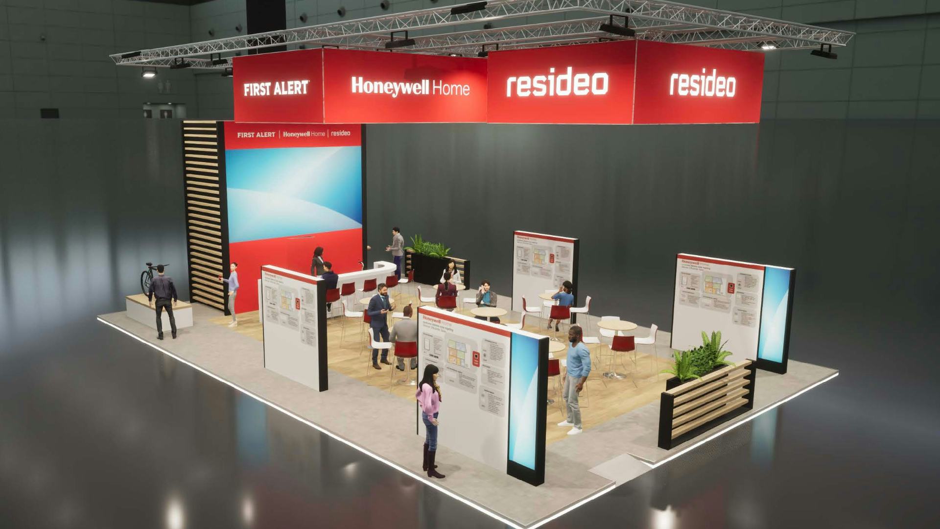 Stand Resideo op VSK+E 2026 - Beeld: Resideo