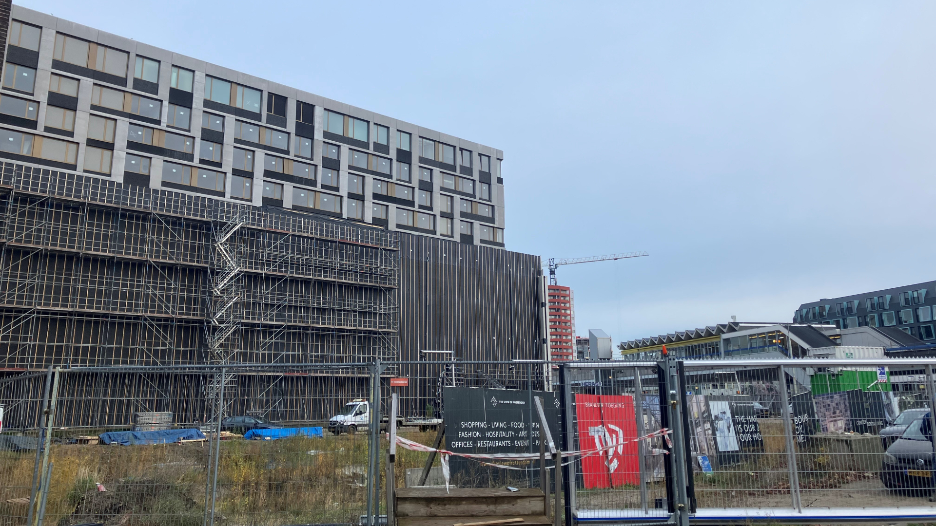 Bouwproject The View of Rotterdam, foto: Marjolein Eilander