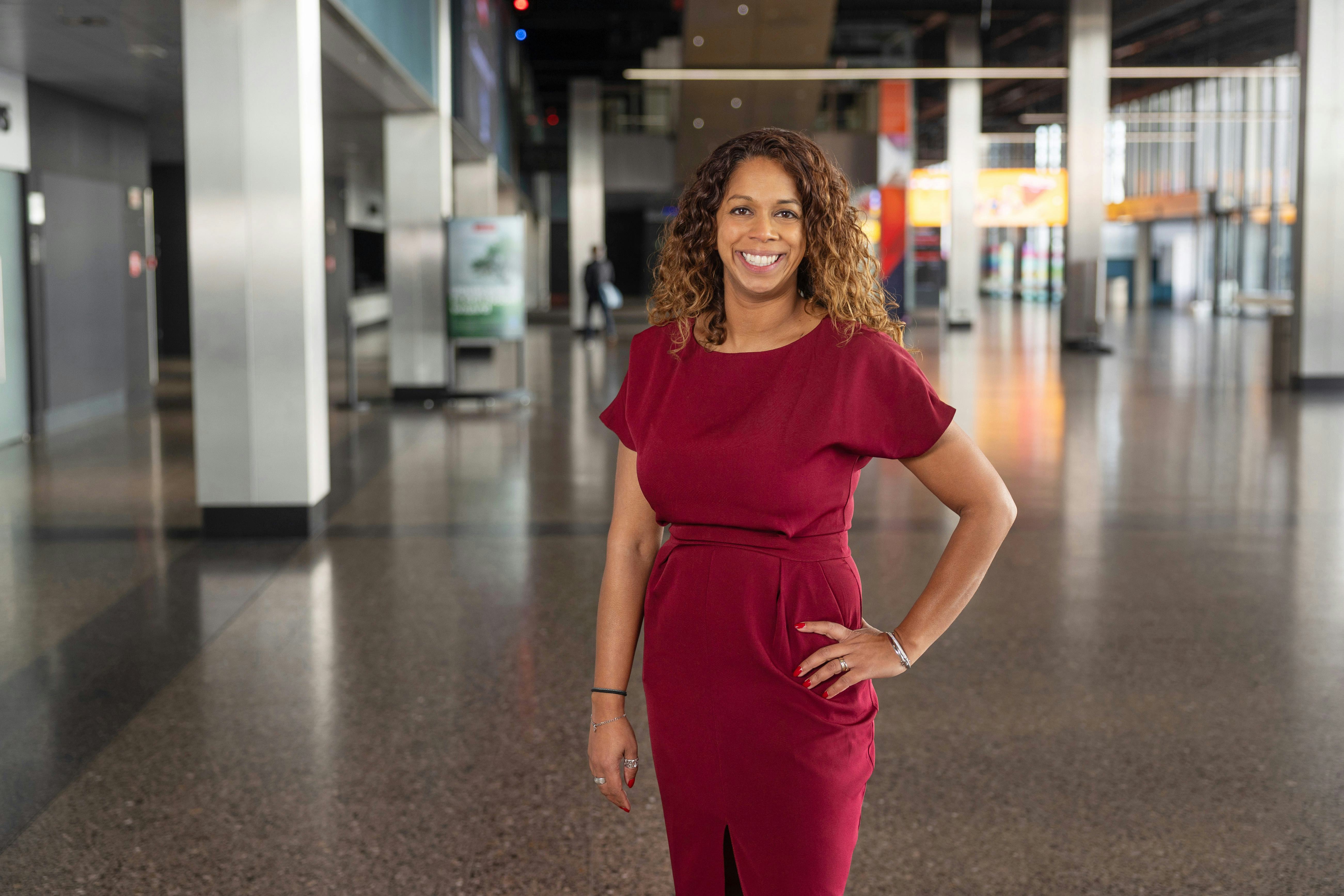 Joyce van de Hoef, Clustermanager Bouw en Installatie bij Jaarbeurs