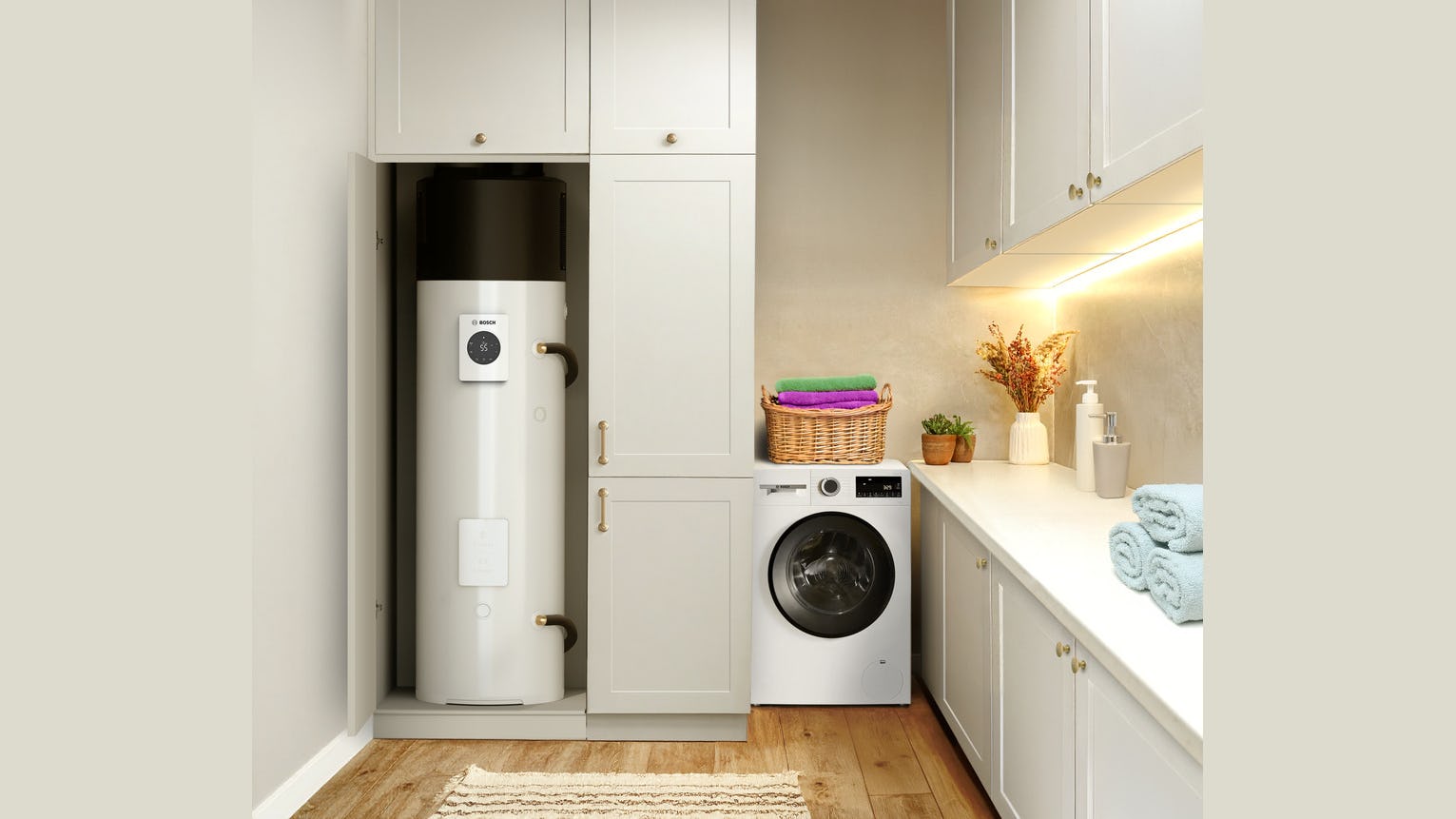 Compress 5000 DW warmtepompboiler - beeld: Nefit Bosch