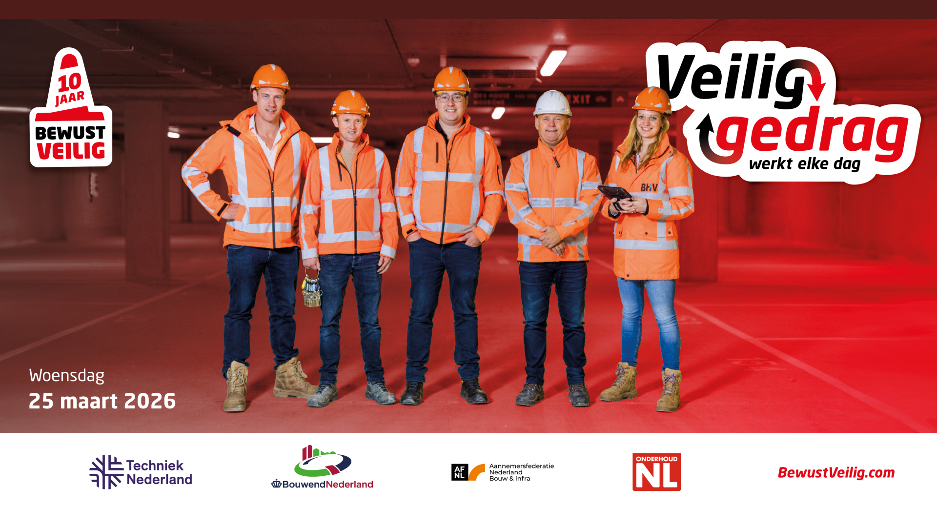 Bewust Veilig-dag 2026: praktische hulpmiddelen voor veilig en gezond werken