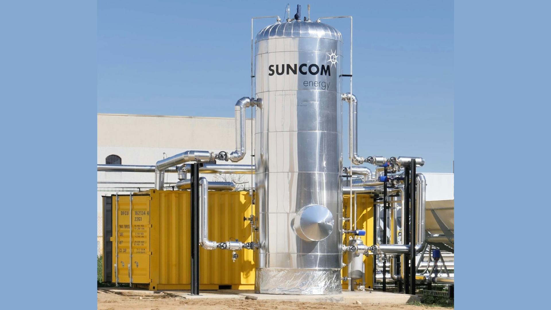 Warmteopslag SunTES van Suncom Energy