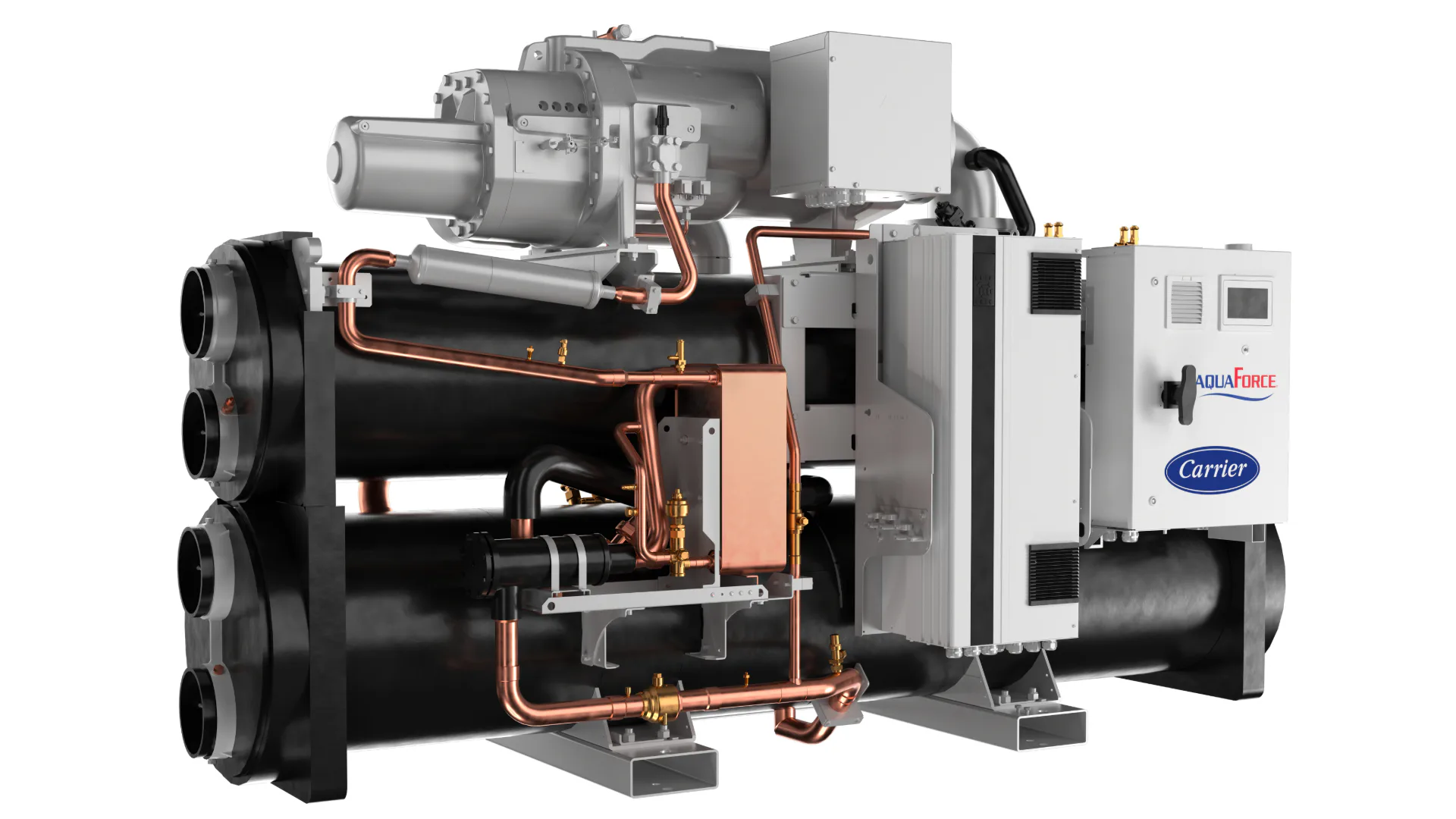 Carrier AquaForce 61XWHVZE: hoge-temperatuur-warmtepomp voor industrie en warmtenetten