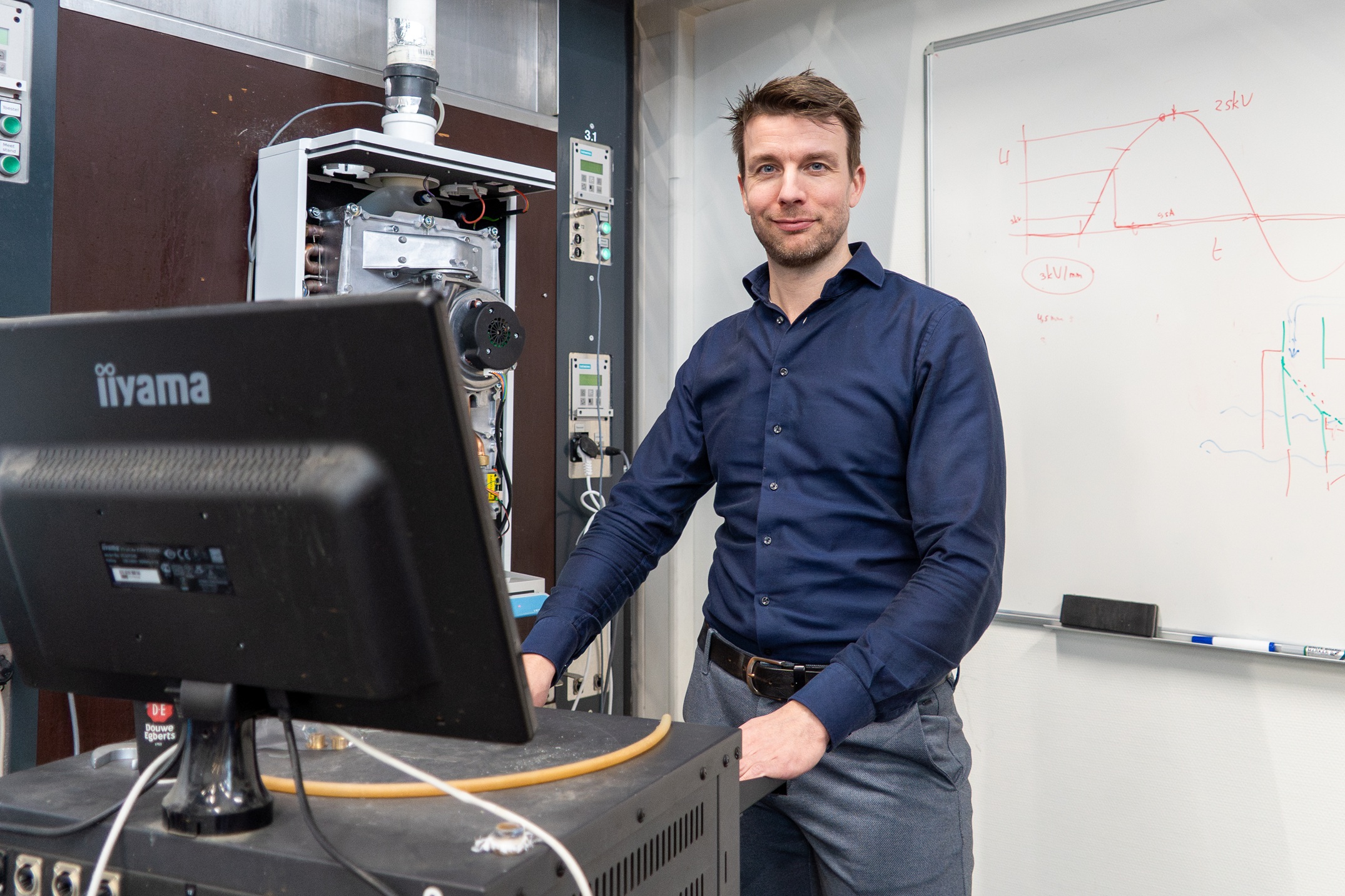 Louis Visser, manager research & innovatie bij Intergas Verwarming B.V.