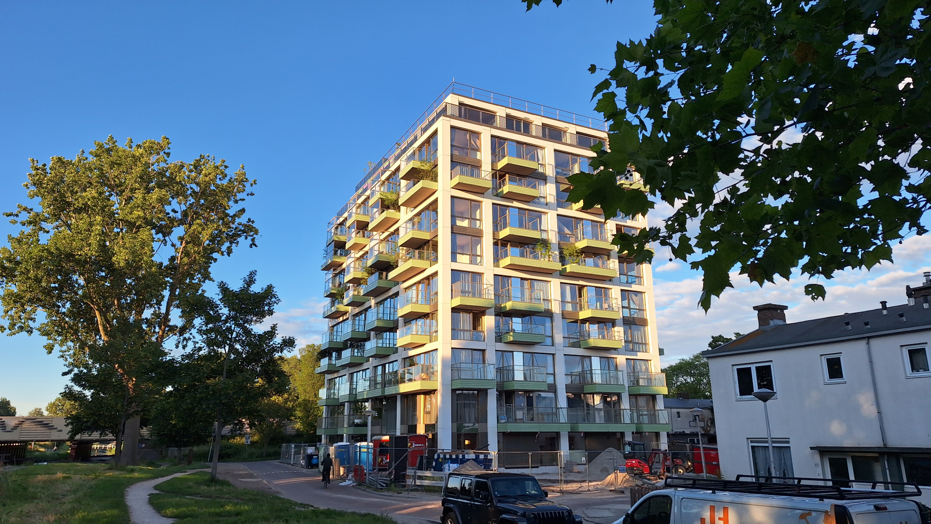 The Urban Woods in Delft is een natuur-inclusief gebouw met een constructie van CLT. Foto: Margo van Voskuilen