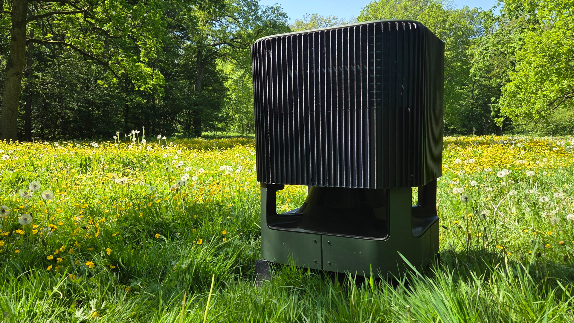 Whspr warmtepomp in het wild - foto: Whspr