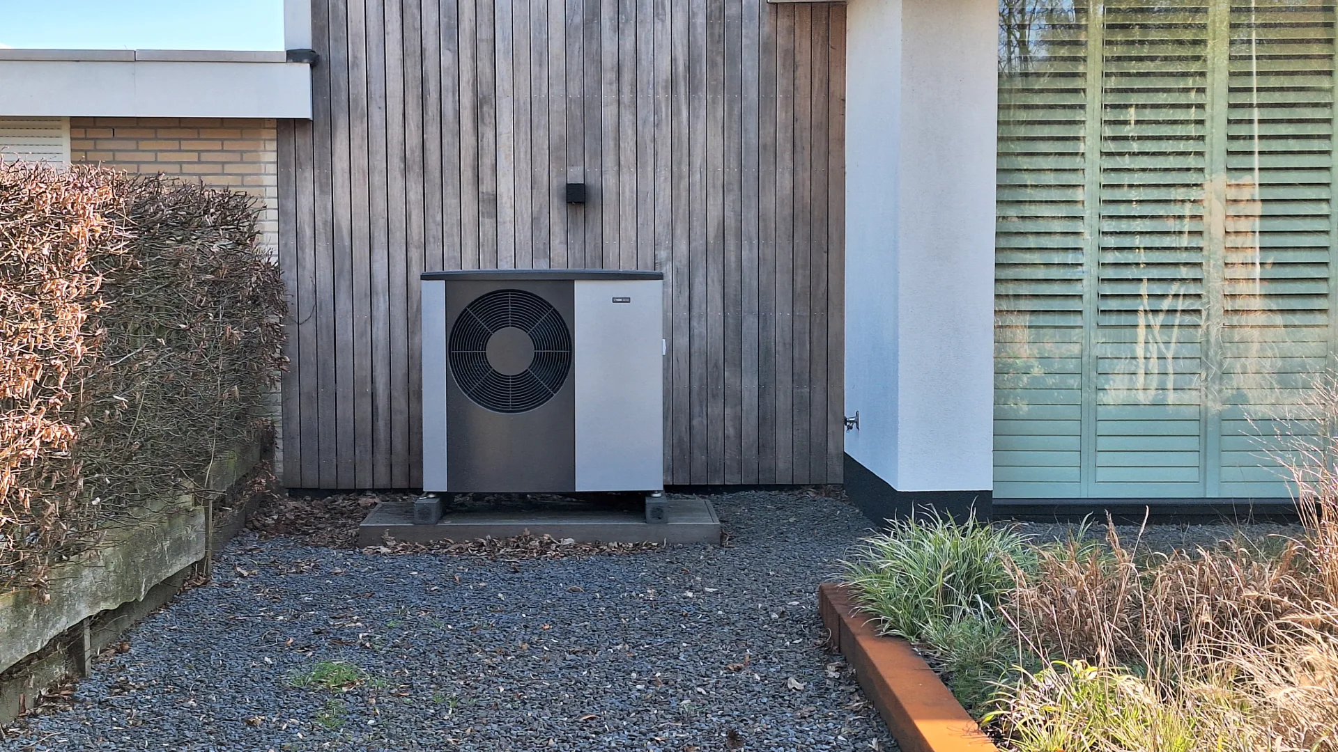 Warmtepomp in het wild - foto: Margo van Voskuilen