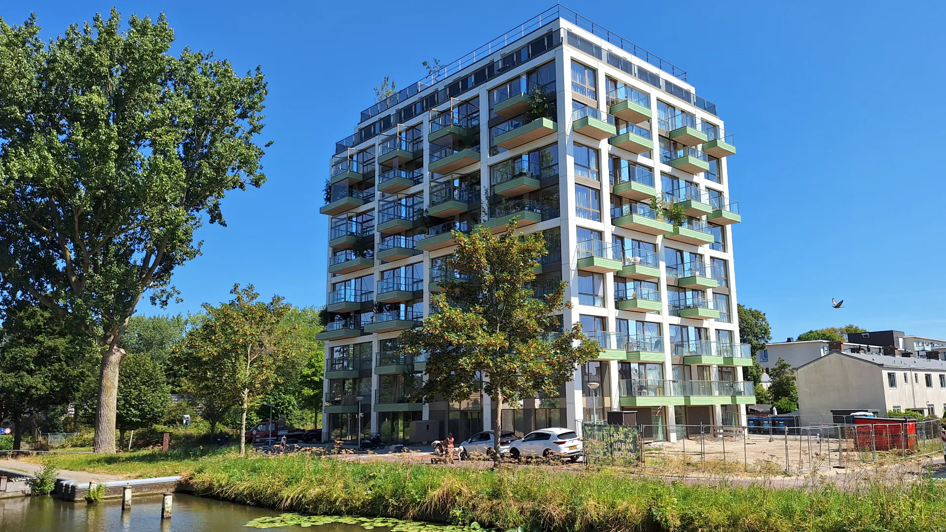 In gebouw 'The Urban Woods' in Delft is circulair CLT verwerkt - foto: Margo van Voskuilen