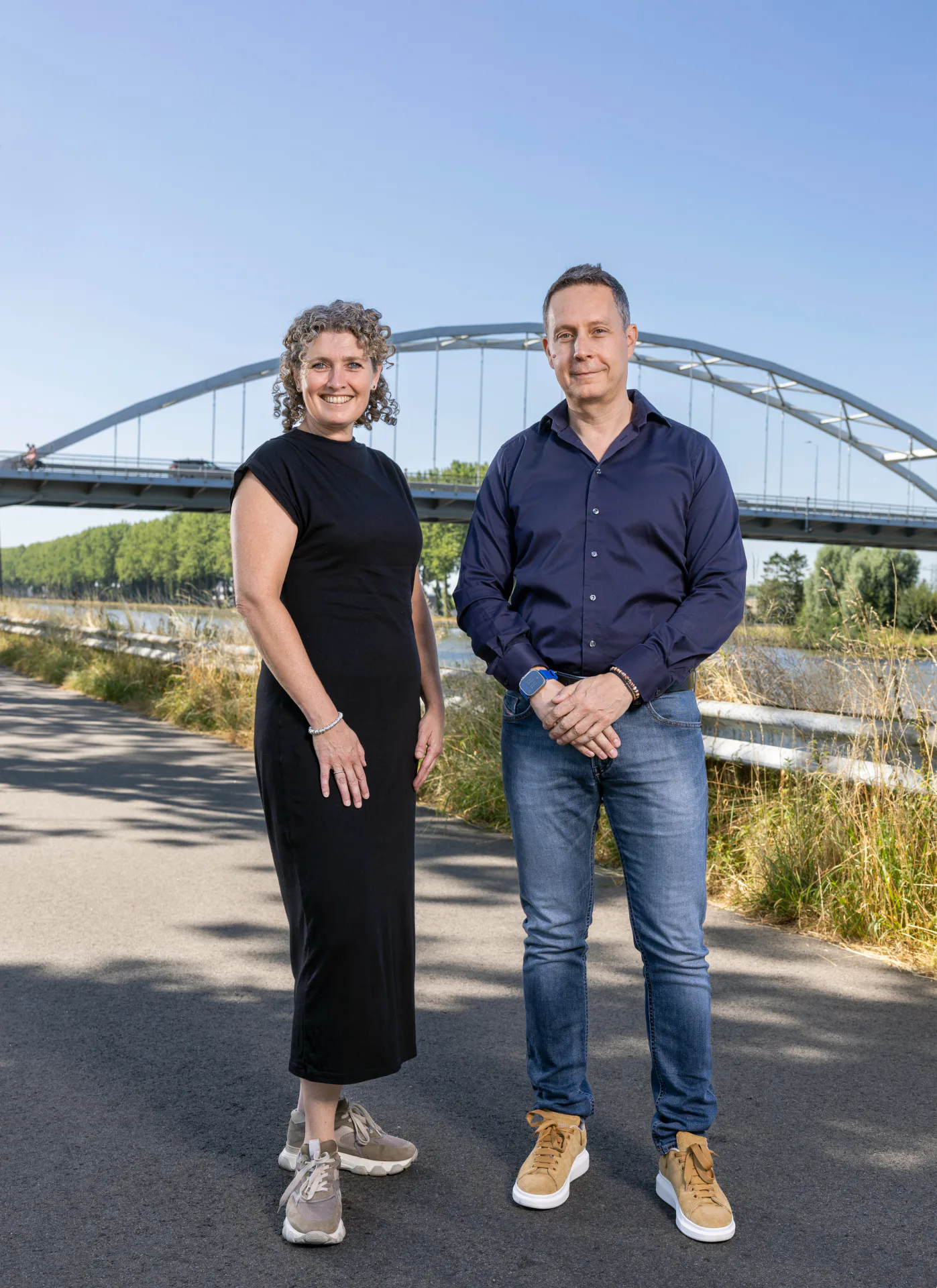 Beursorganisatoren Wendy van de Geijn en Fedde van der Woude - foto ©NFP Photography