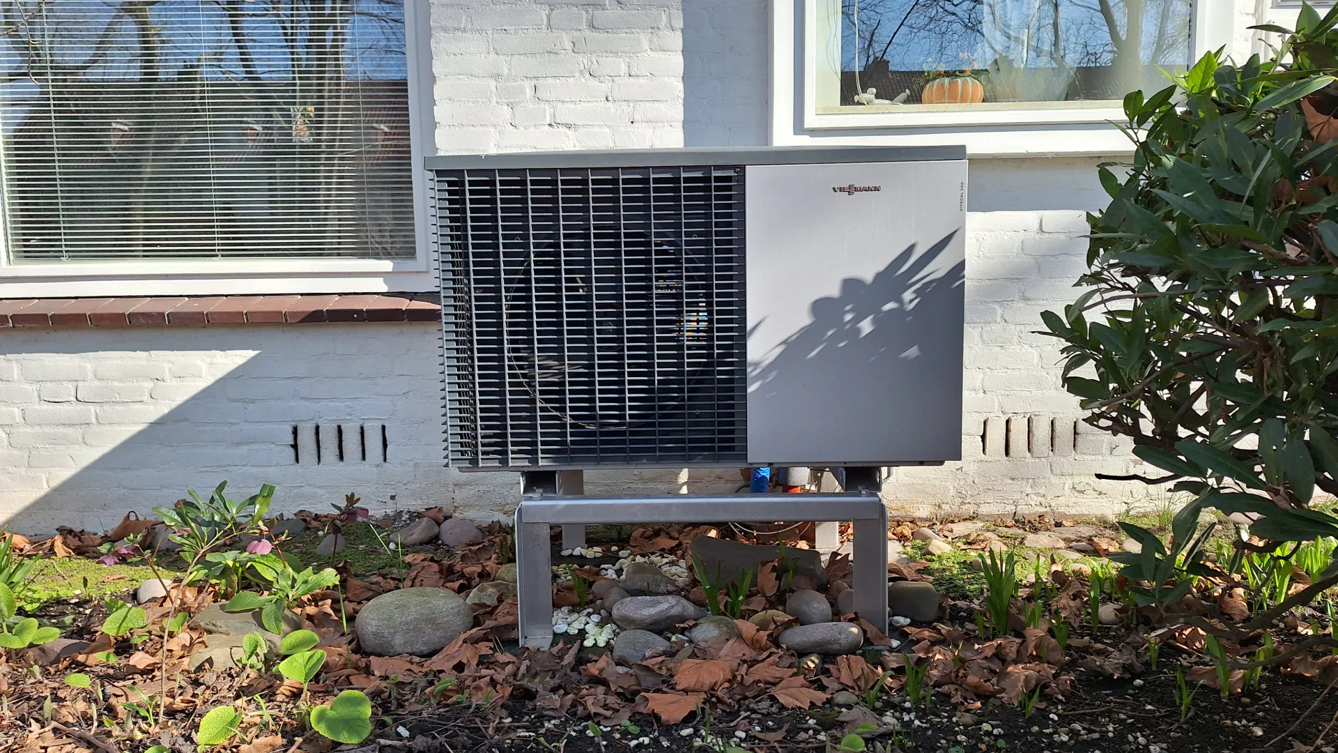 Warmtepomp in het wild - foto: Margo van Voskuilen